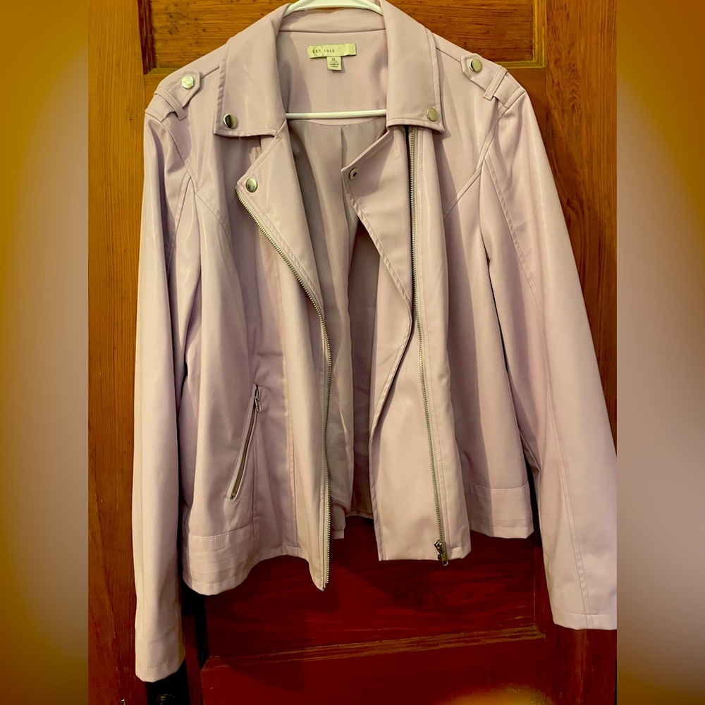 Lilac is color. Lightweight Jacket